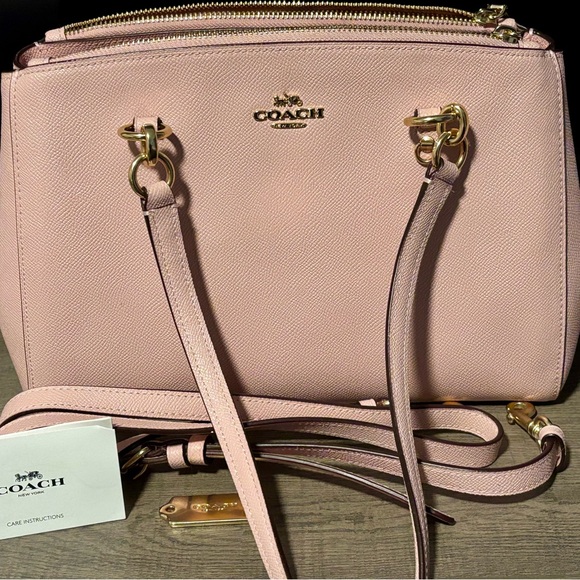 Coach Etta Carryall Crossbody Bag (Baby Pink) - Picture 1 of 9
